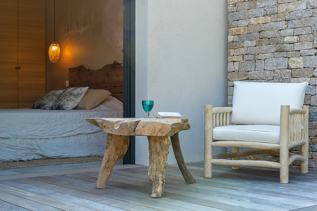 Une terrasse pour un r&eacute;veil en douceur eklektisk-traedaeck