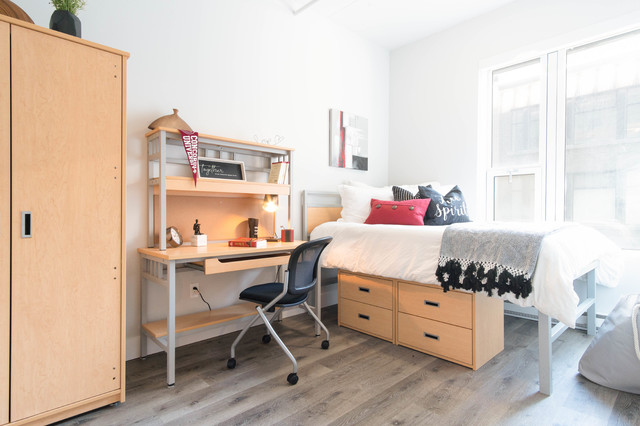 Cozy And Stylish College Dorm Room, How To Set Up A College Dorm Bedroom