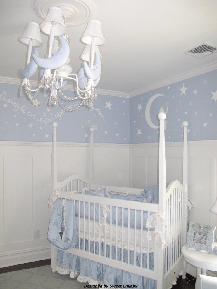 Inspiration for a traditional nursery in Los Angeles.