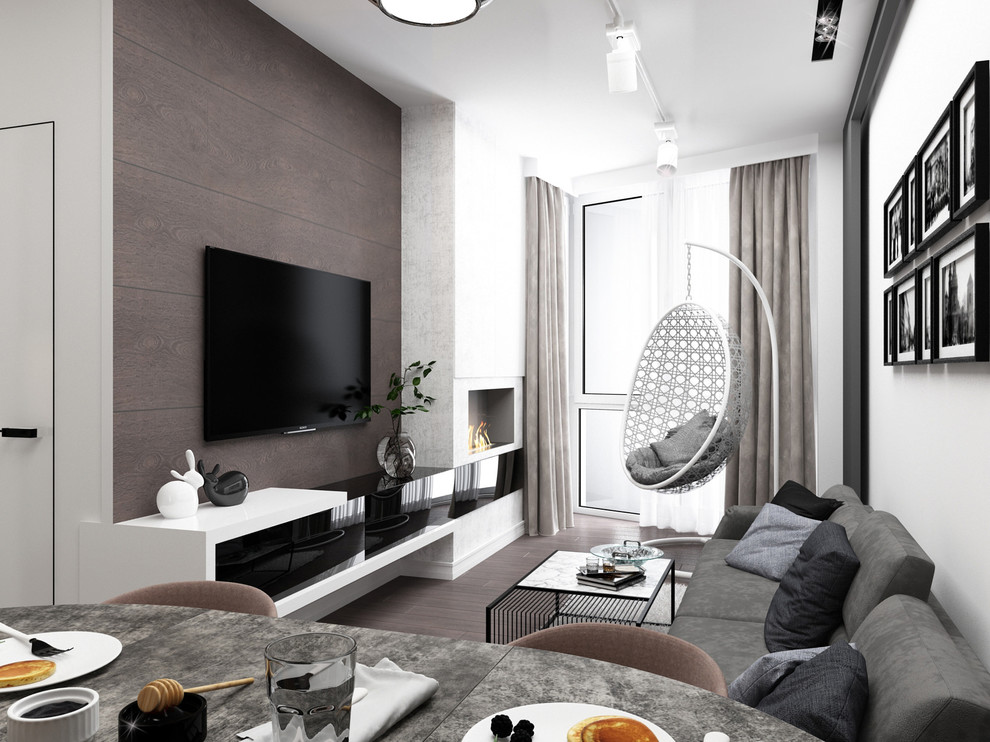 Дизайн квартиры в Современном хайтеке