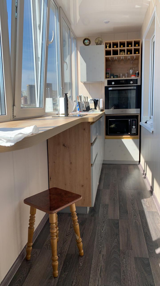 кухня на лоджии