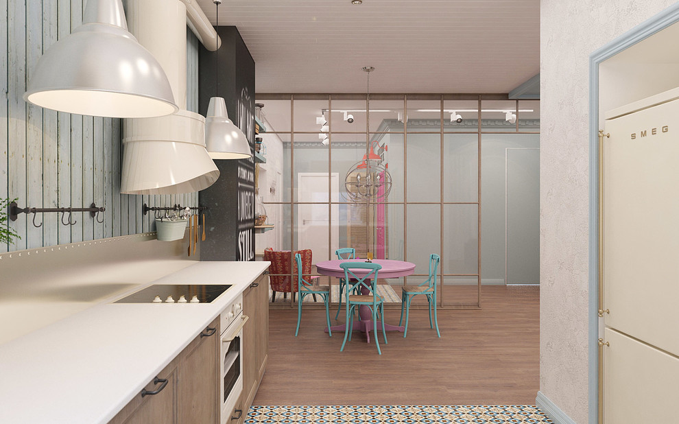 Розовый фламинго