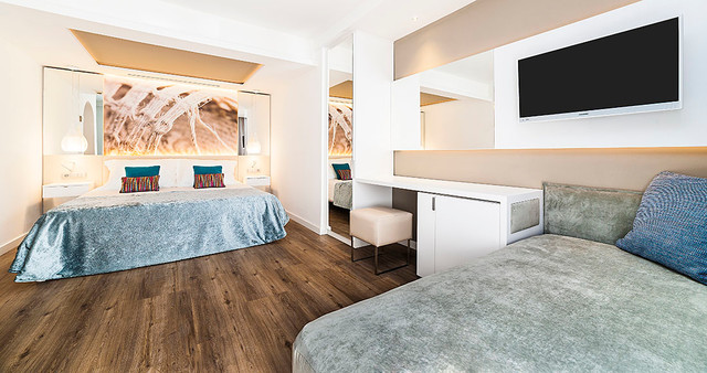 Hotel moderne-sovevaerelse