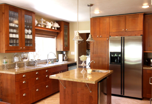 Kitchen transitional-kitchen