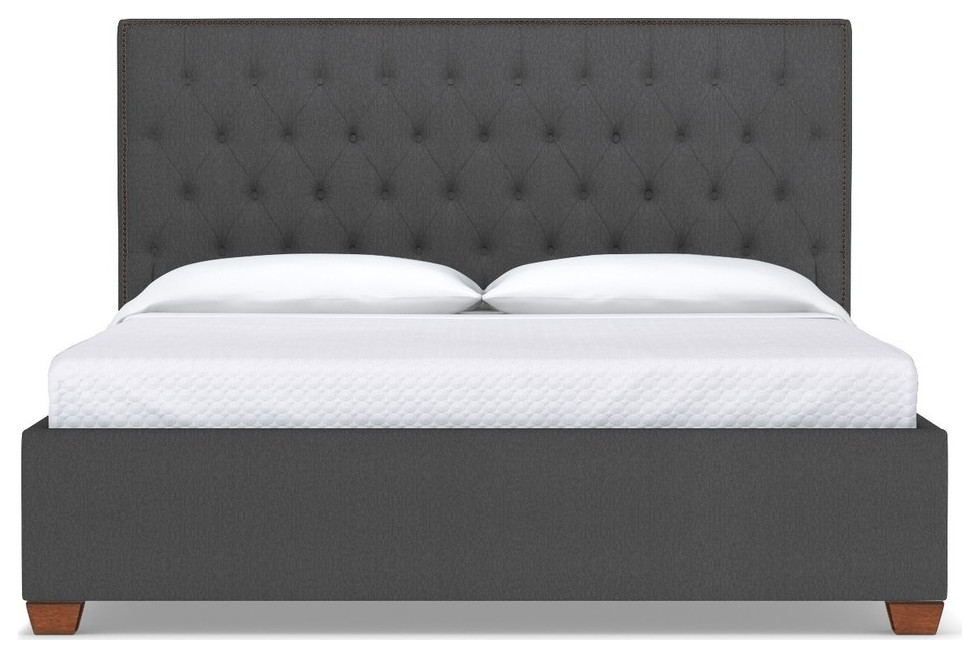 Apt2B Huntley Drive Upholstered Bed, California King Transitional Panel Beds by Apt2B Houzz