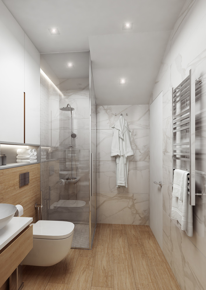 Светлый таунхаус в современном стиле