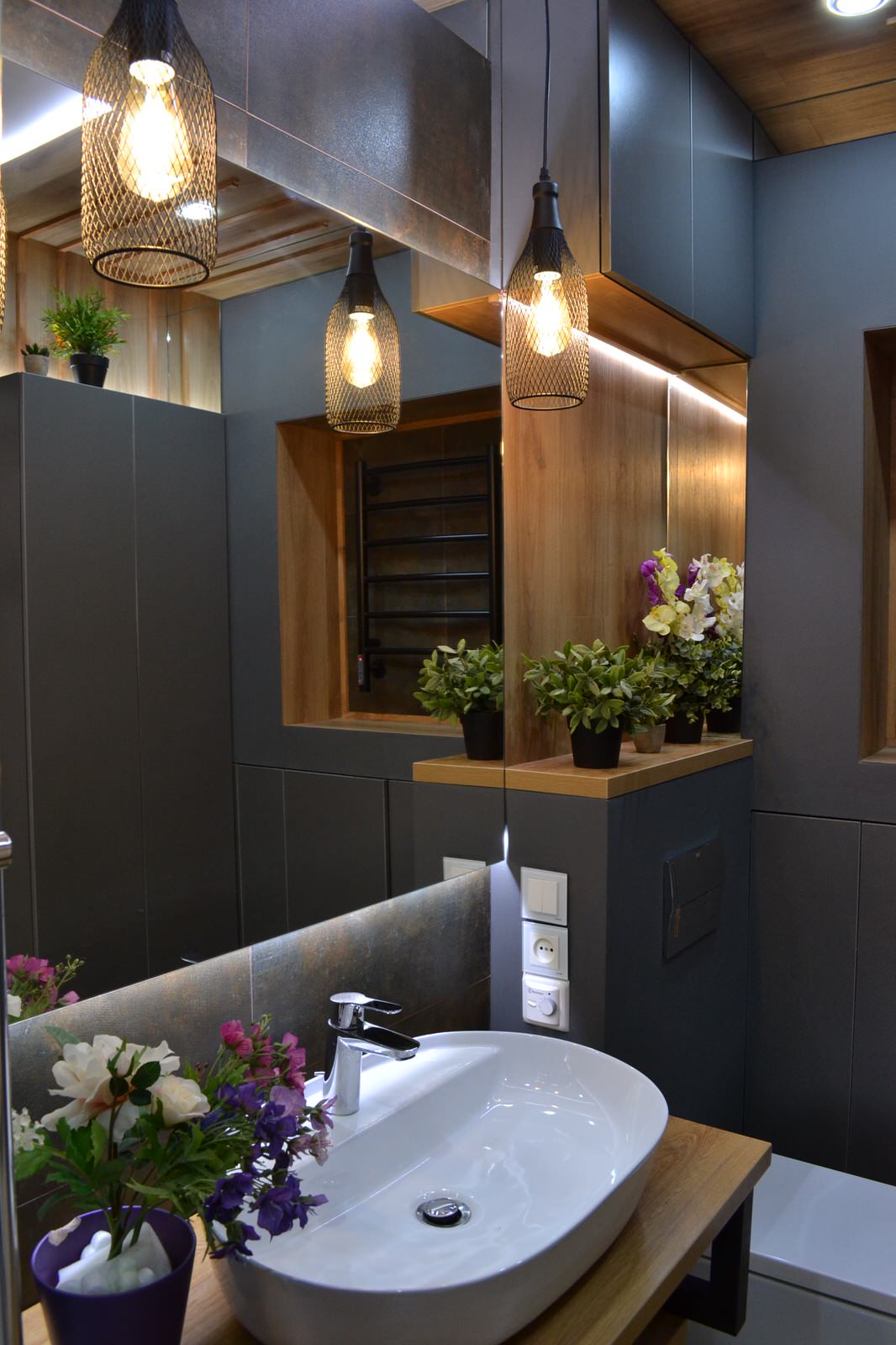 Ванная лофт