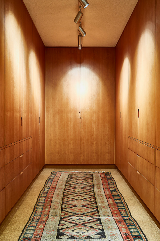 Inspiration for a midcentury storage and wardrobe in Los Angeles.