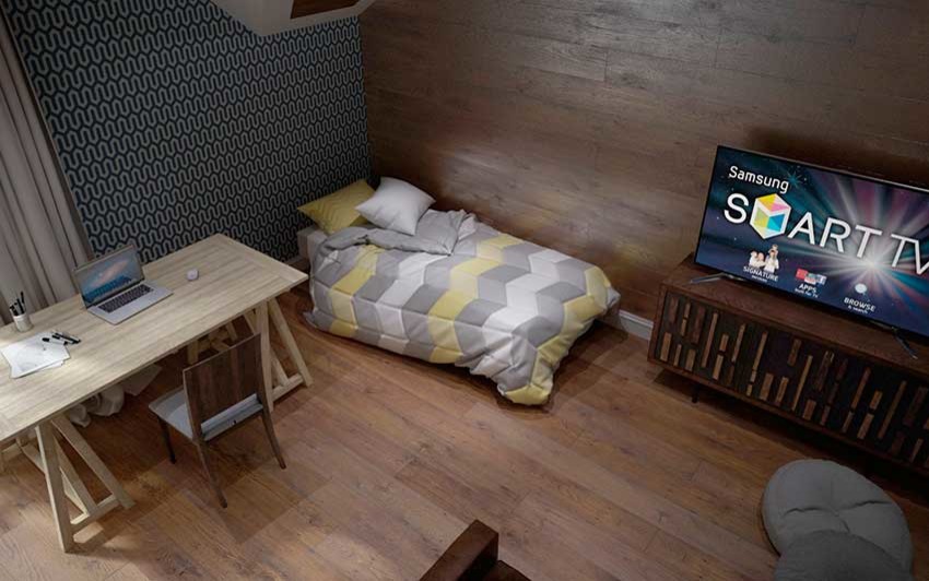 Дизайн-проект детской комнаты от «Strekoza Design»