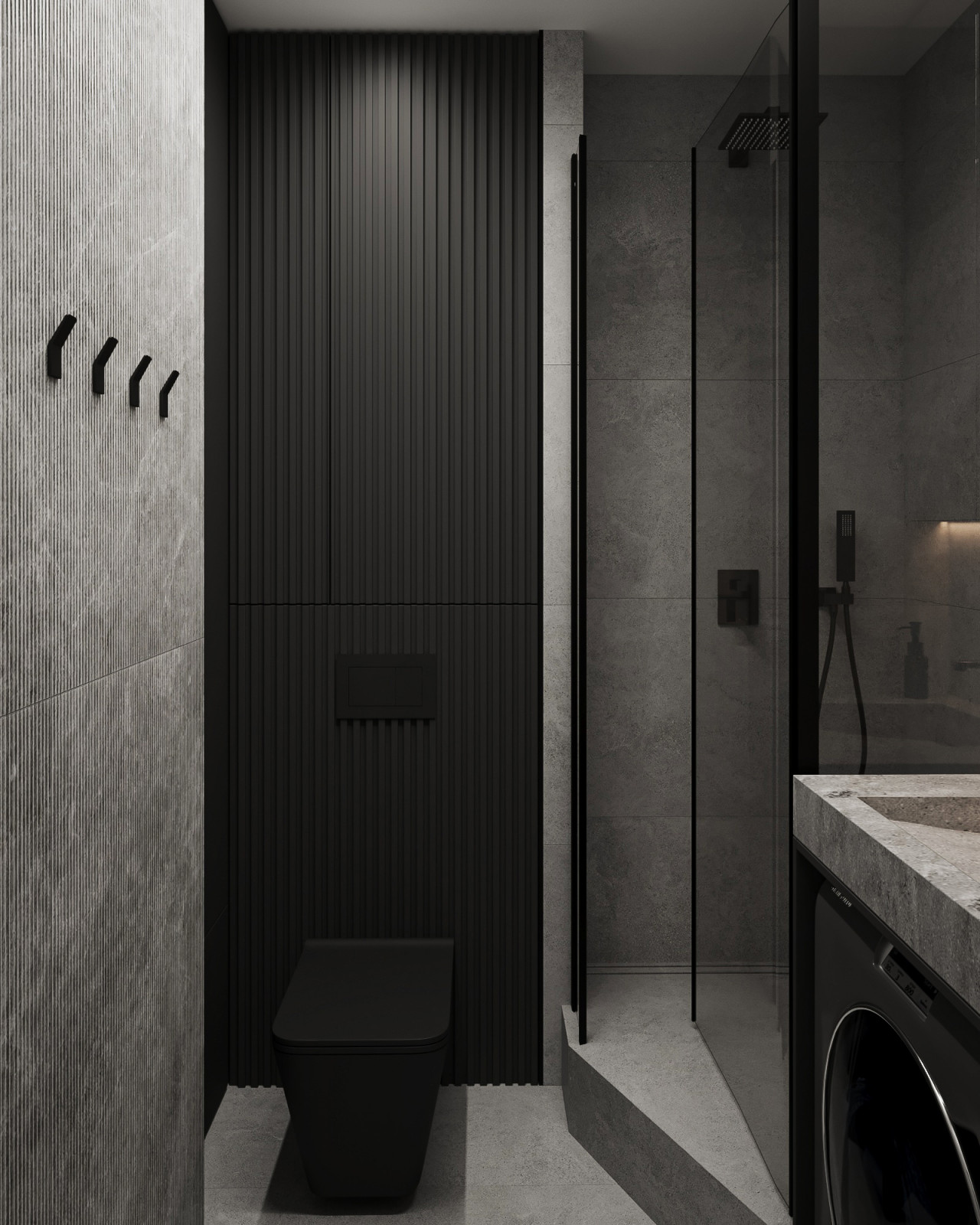 Дизайн-проект 3х-комнатной квартиры в "ЖК БелАрт", 78 кв.м