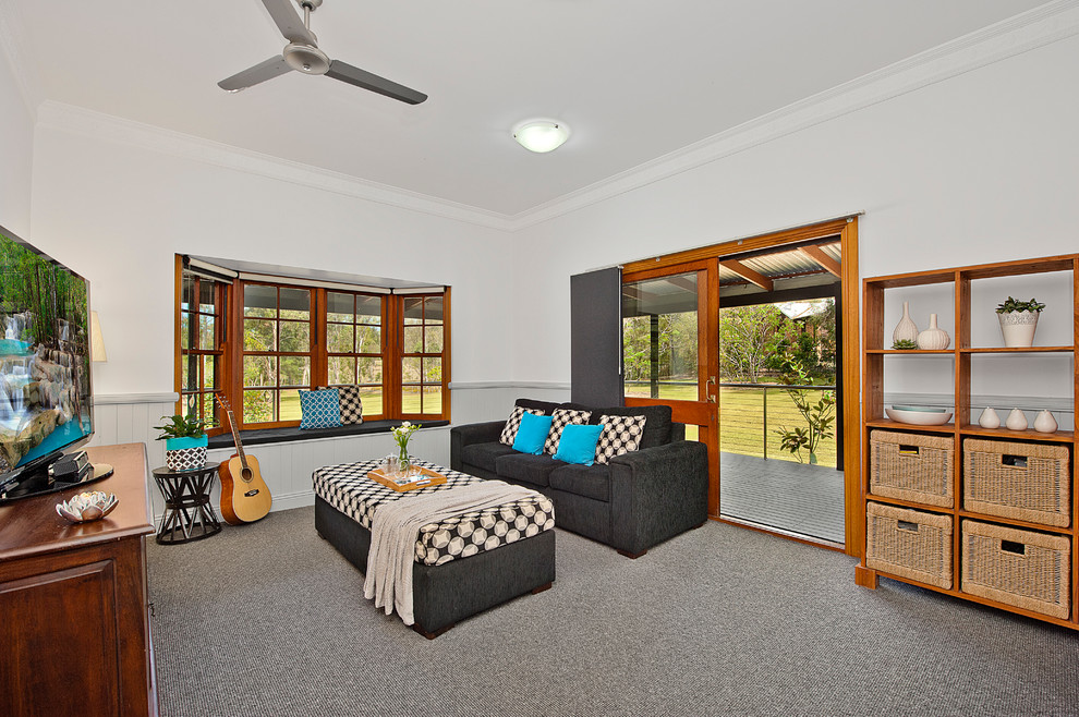 Design ideas for a transitional kids' room in Brisbane.