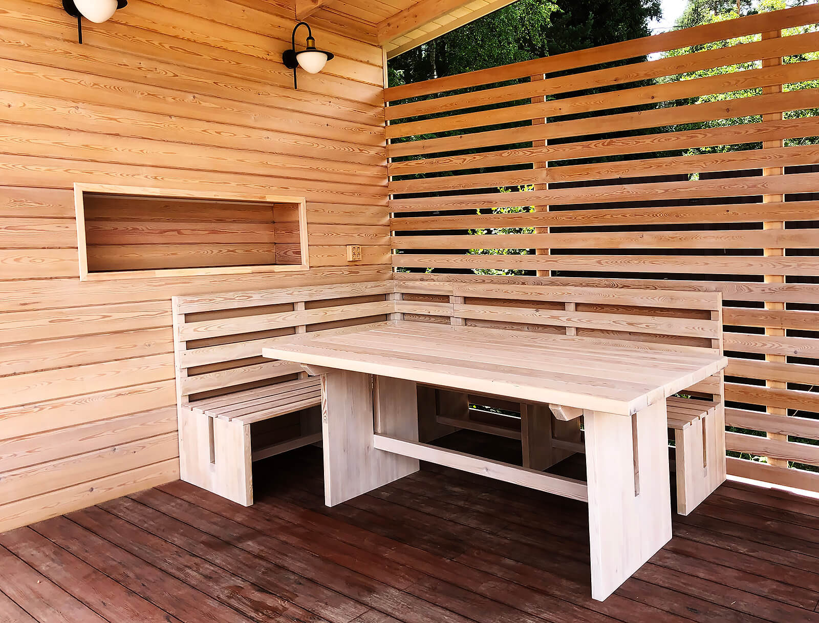 Беседка в Мамонтово