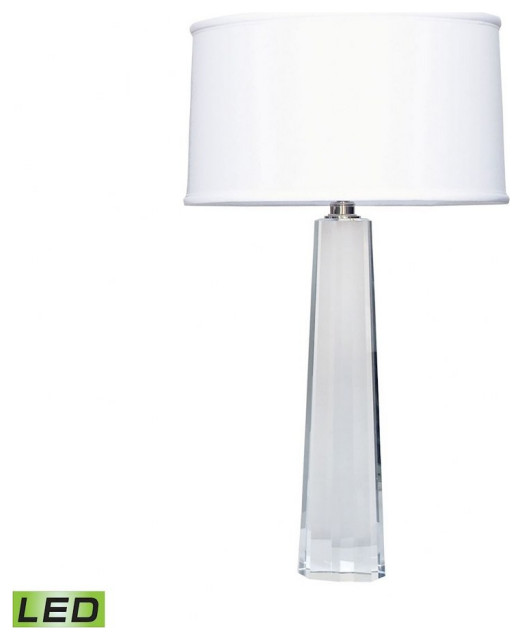 -Traditional Style w/ Luxe/Glam inspirations- 9.5W 1 LED Table Lamp-32 Inches