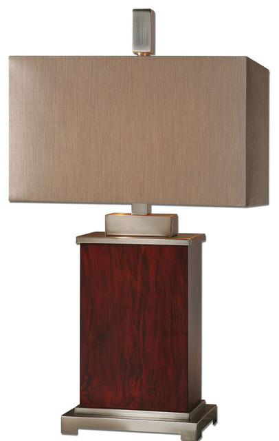 Uttermost Brimley Modern Wood Table Lamp