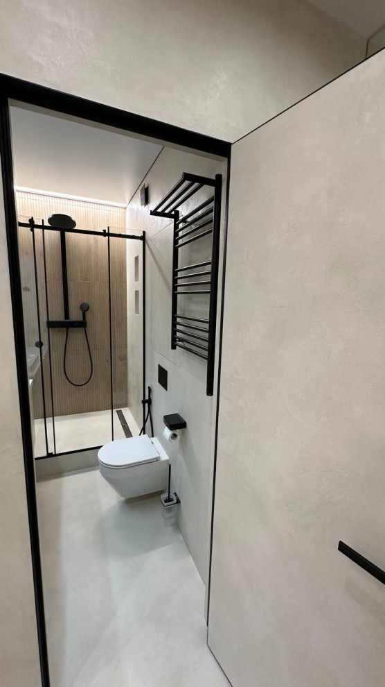 Микробетон в санузле