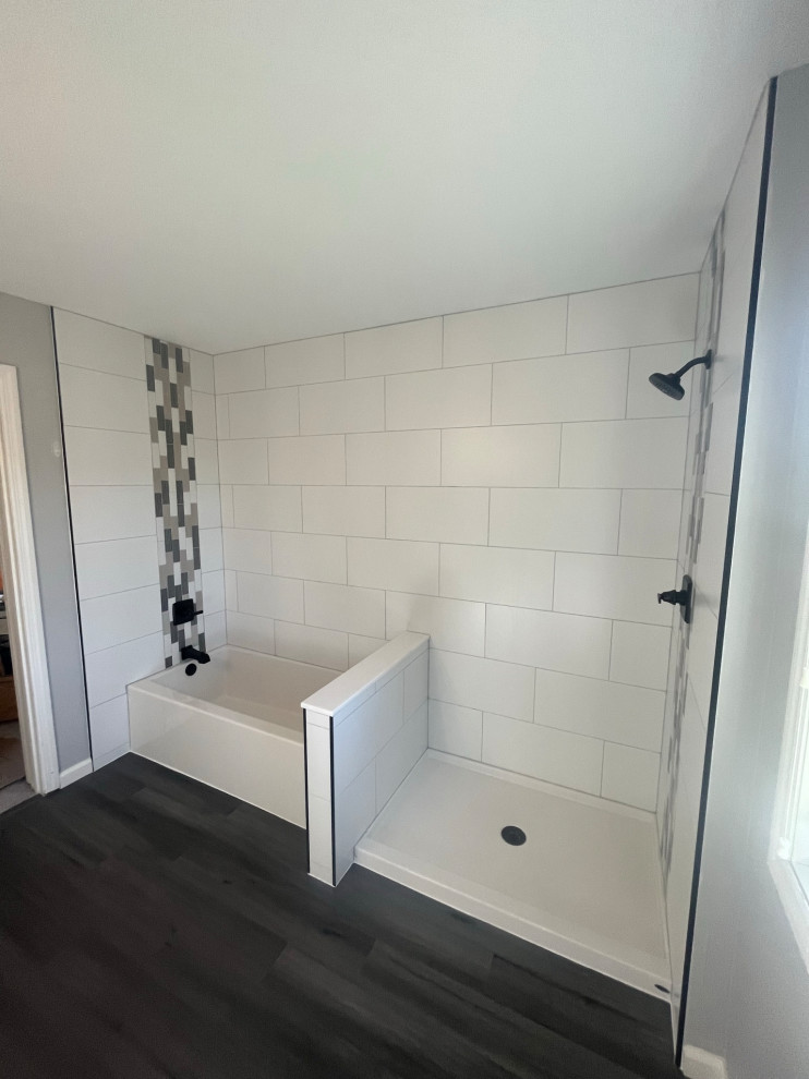 Waterfall Accent Bathroom