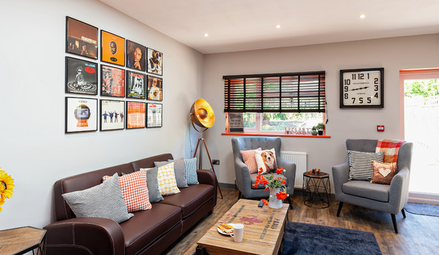 Open Plan Living Kitchen Dining And Seating Areas