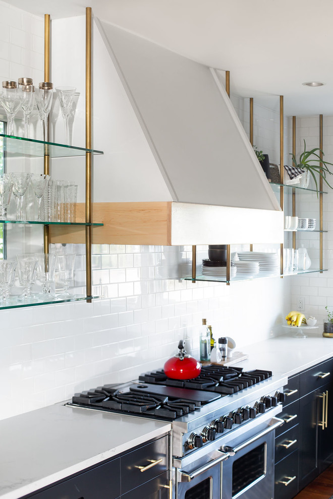 Inspiration for a transitional kitchen remodel in Seattle
