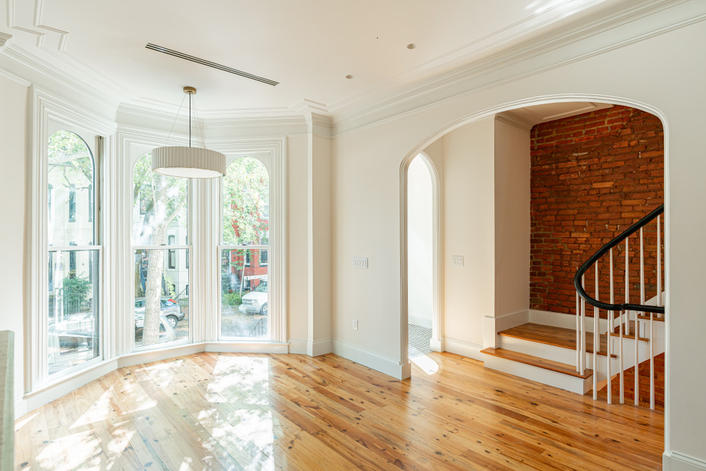 Eclectic Townhome City Scape