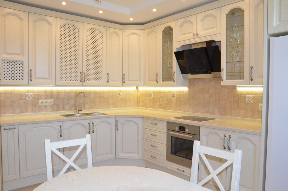 Кухня из массива дуба "Альфа" массив дуба