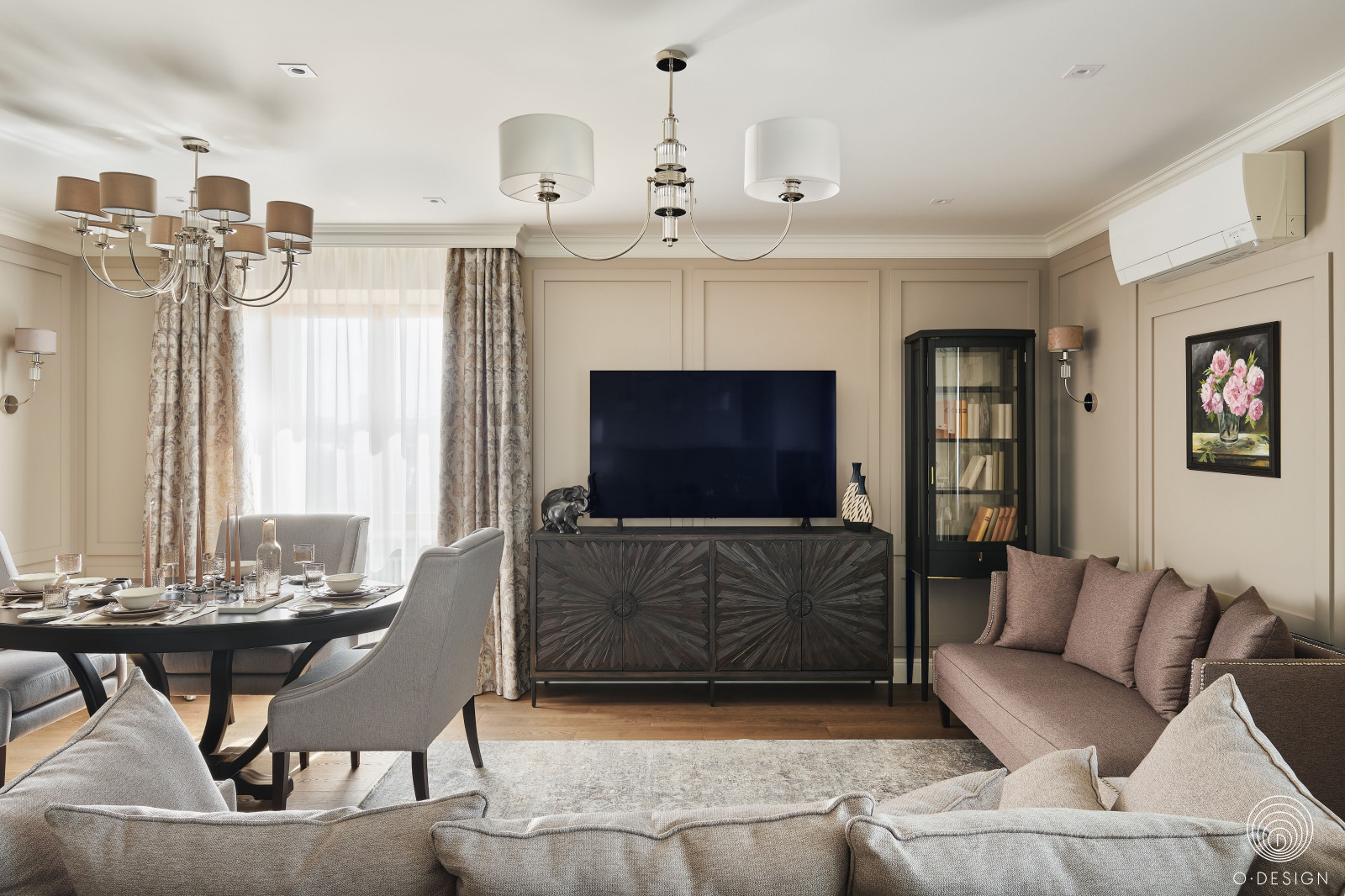 TAUPE COLOUR. Фото реализованного проекта.