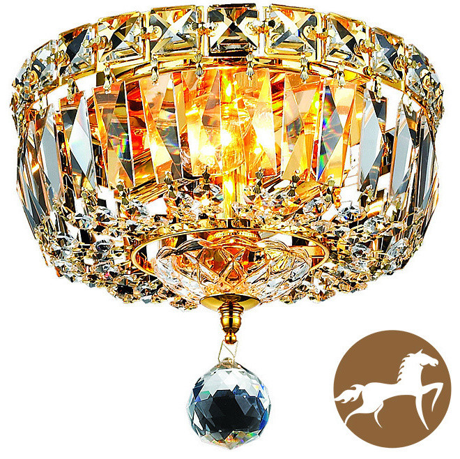 Christopher Knight Home Gold 2-Light Chandelier