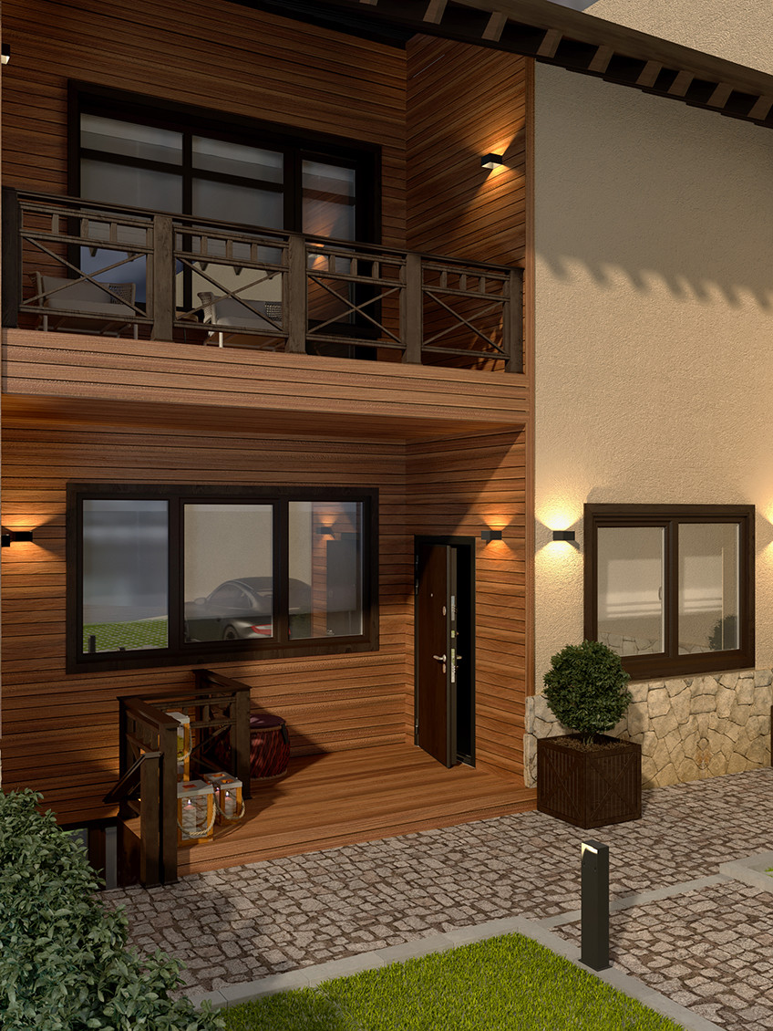 Образцово2 Фасад и двор