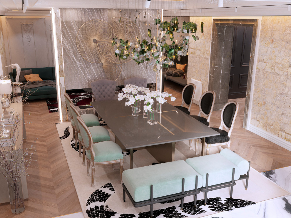 Особняк Алексея Ягудина и Татьяны Тотьмяниной. Столовая