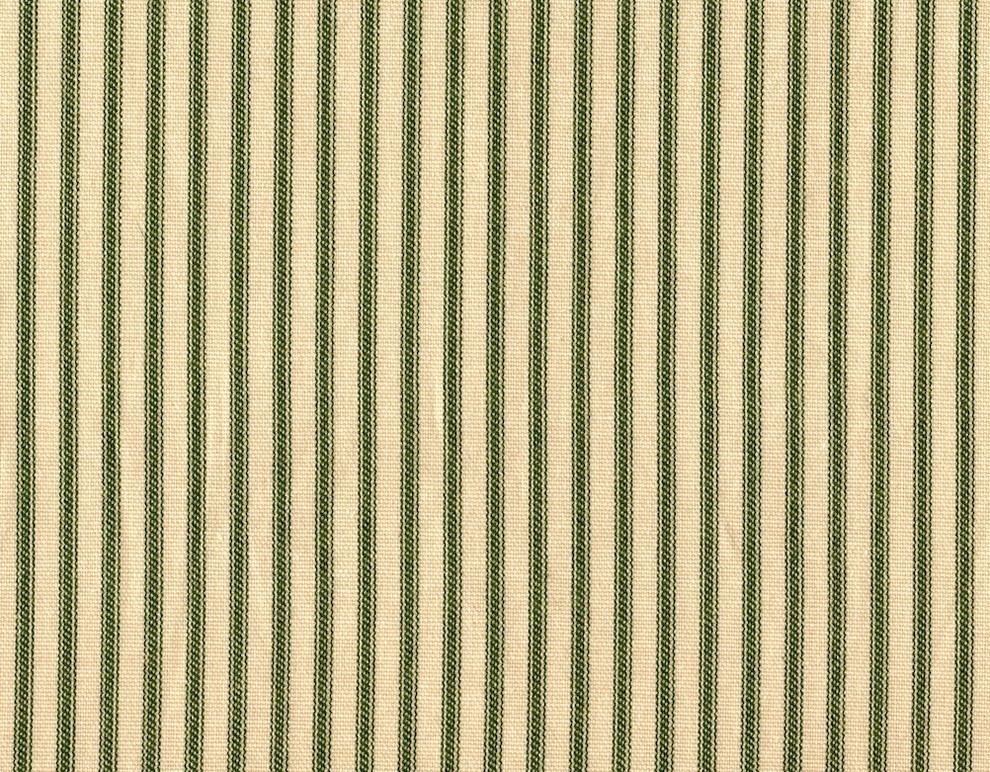 72" Shower Curtain Sage Green Ticking Stripe Traditional Shower