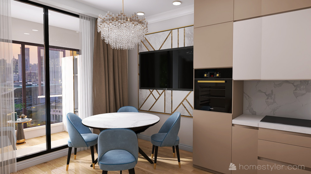 Проект двухкомнатной квартиры