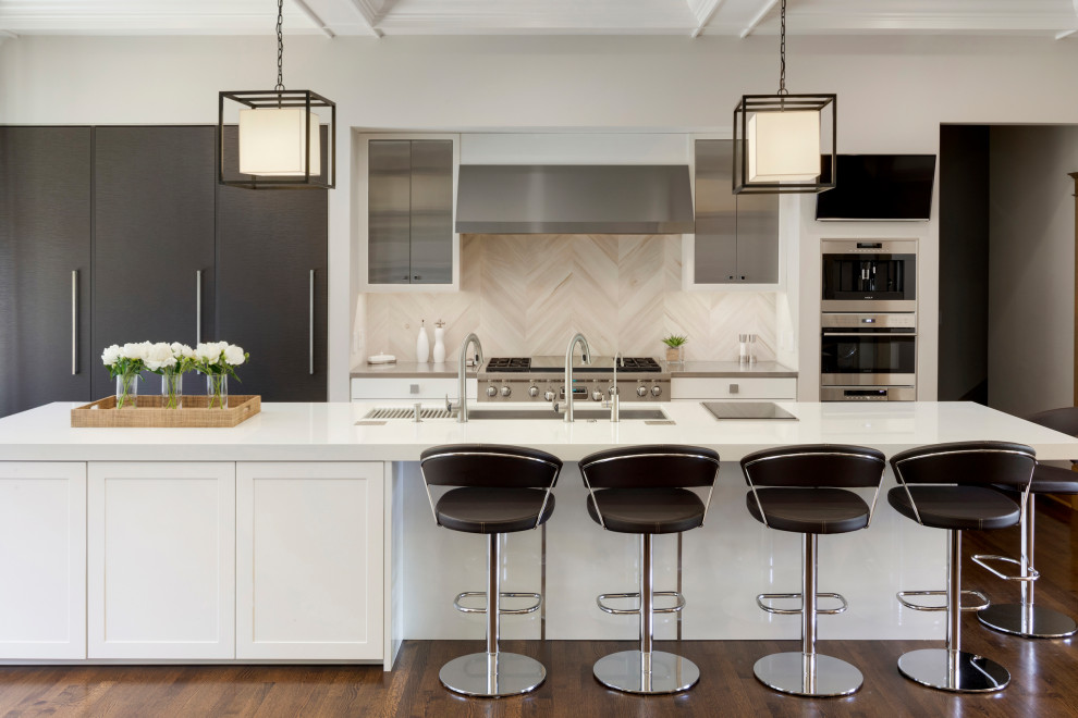 Kitchen - transitional kitchen idea in Minneapolis