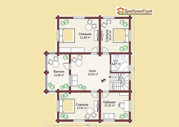 Проект дома № 51