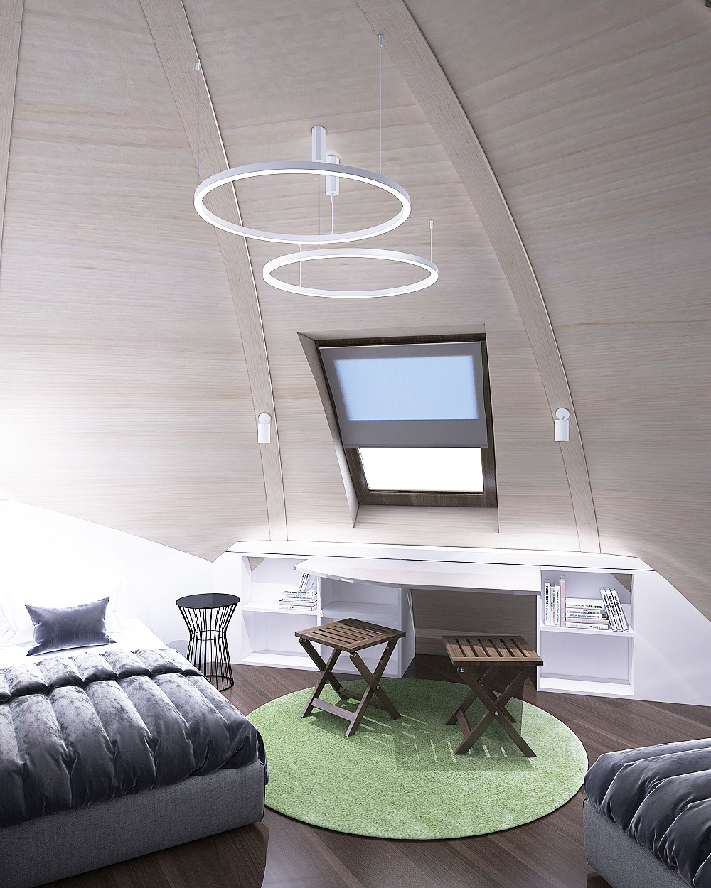 Дом купол гостевой /83м2