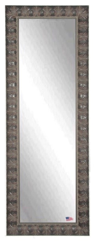 Rayne Mirrors Mahogany Feathered Full Length Body Wall Mirror - V049TS