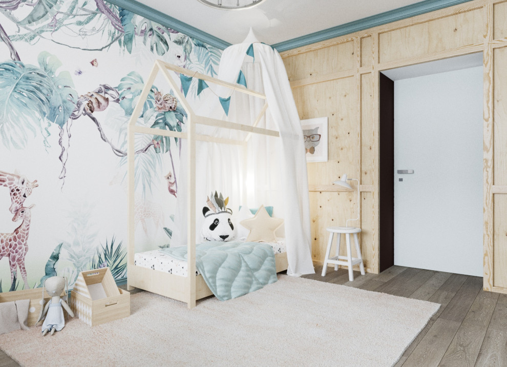 интерьер 2-комнатной квартиры для молодой семьи. ЖК Панорама