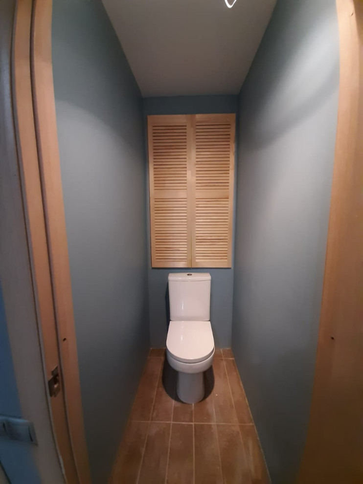 Переделка за "ремонтниками" ванной, туалета и прихожей