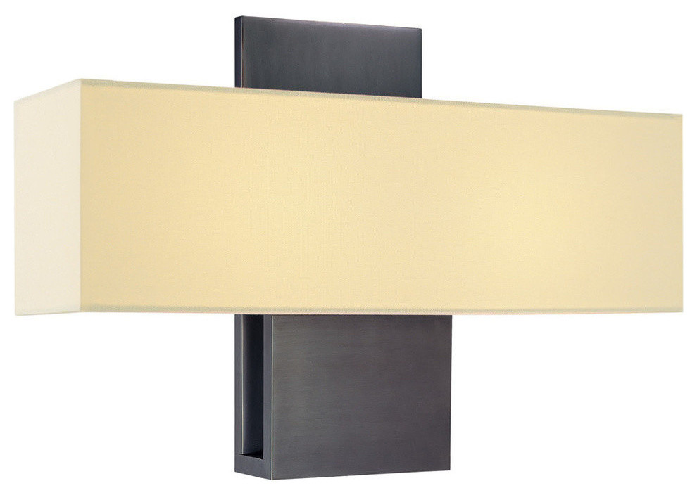 Sonneman 1861.24F Ombra 1 Light Fluorescent Wall Sconce in Rubbed Bronze