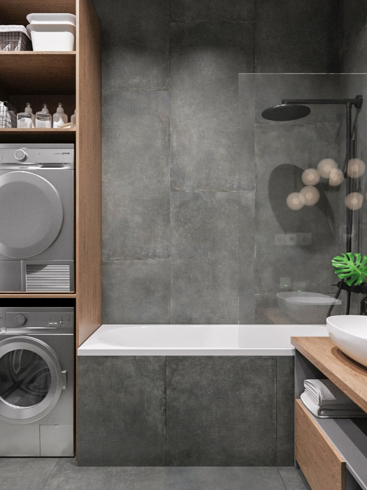 Уютный серый