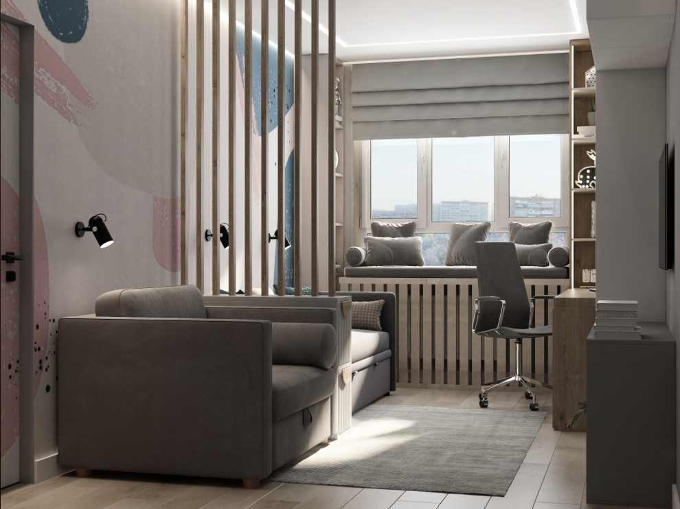 Дизайн-проект квартиры 50 кв.м. Хабаровск