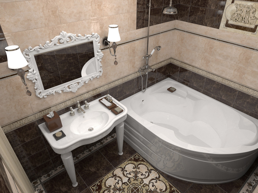 Дизайн проект ванной комнаты