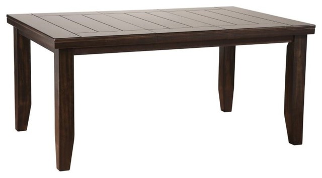 Bowery Hill Extendable Dining Table in Espresso