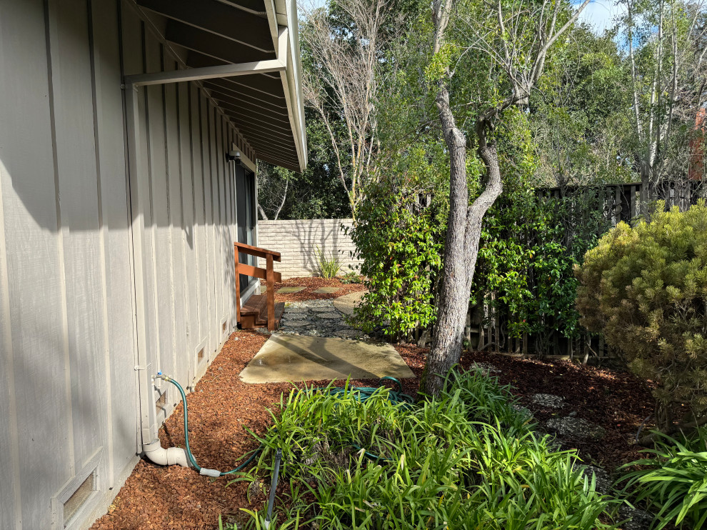 Cupertino Foothills Hillside Yard
