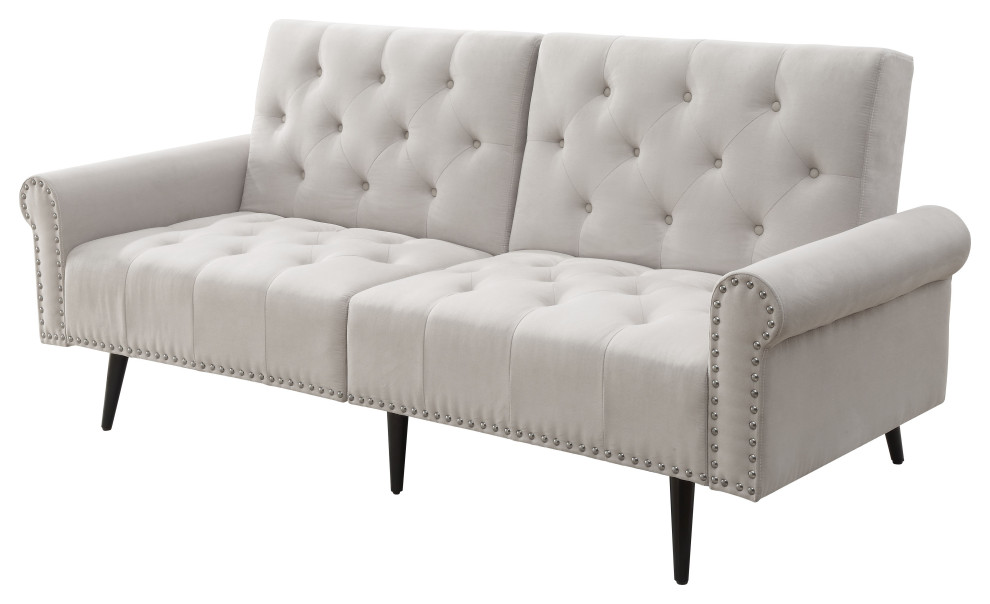 Eiroa Adjustable Sofa, Beige Fabric