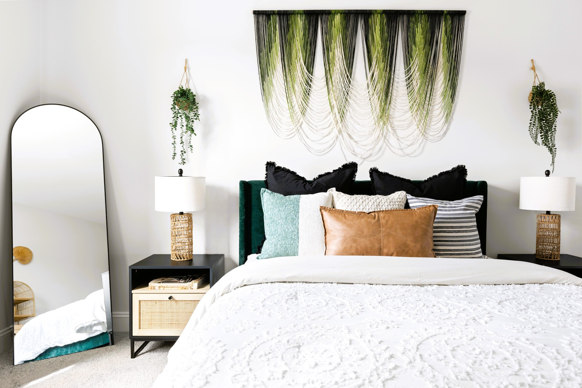 Boho Guest Bedroom - Durham, NC