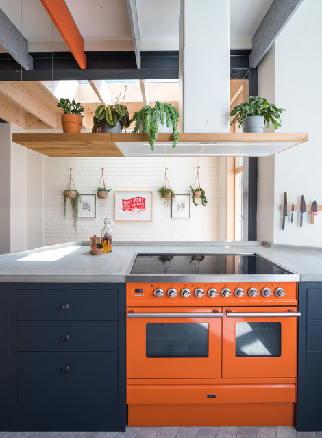 The Loft Kitchen transitional-kitchen