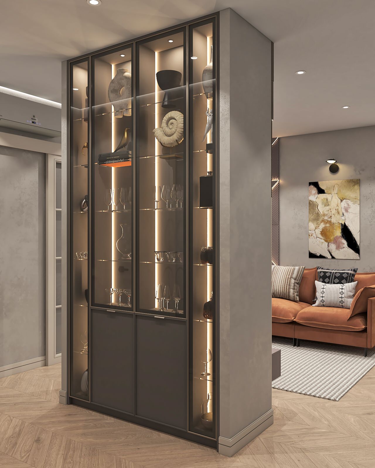 Яркая и спортивная квартира