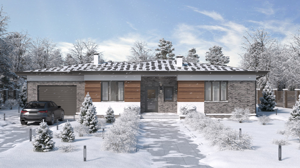 Проект одноэтажного дома