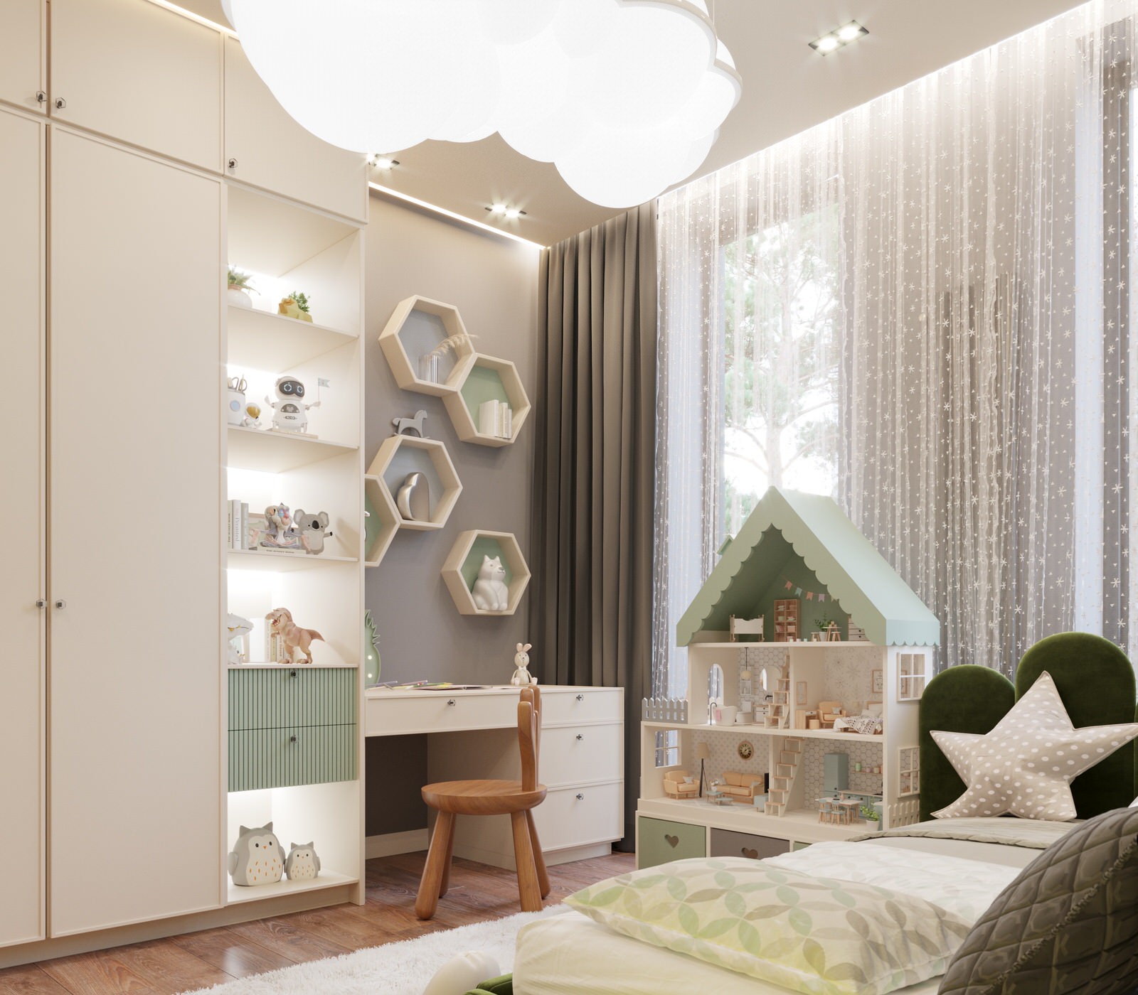 Коттедж на Красных зорь