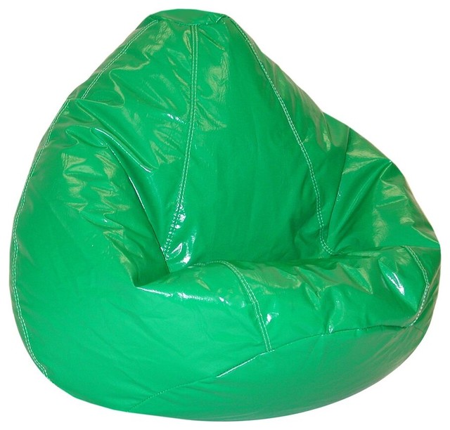 Wetlook Large Pure Bead Bean Bag Green Contemporary Wetlook Large Pure Bead Bean Bag Green