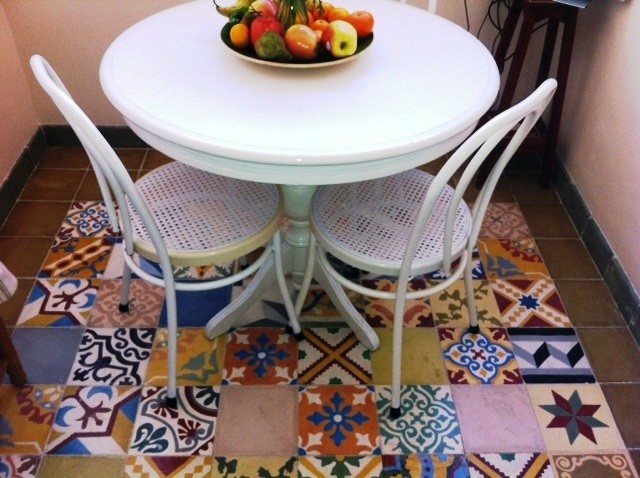 Mosaic Patchwork exotisk-uteplats